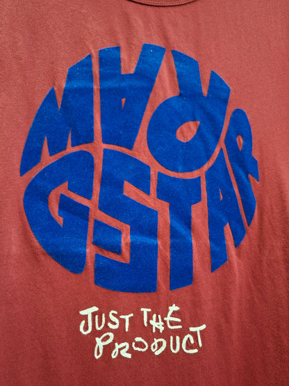 G-Star Raw Men'S Graphic T-Shirt – Bright Russet