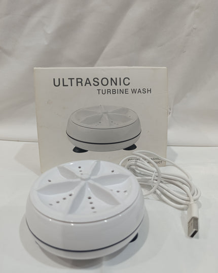 Ultrasonic Turbine Wash