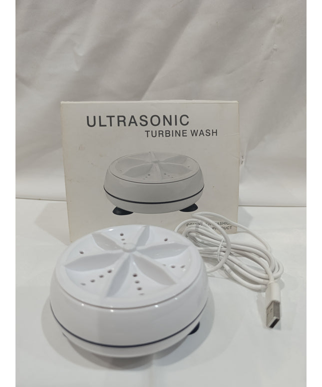 Ultrasonic Turbine Wash