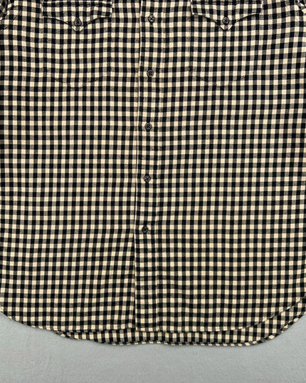 Polo by Ralph Lauren G. I. Shirt Mens (LT)  Check Pockets Long no Sleeve Cotton