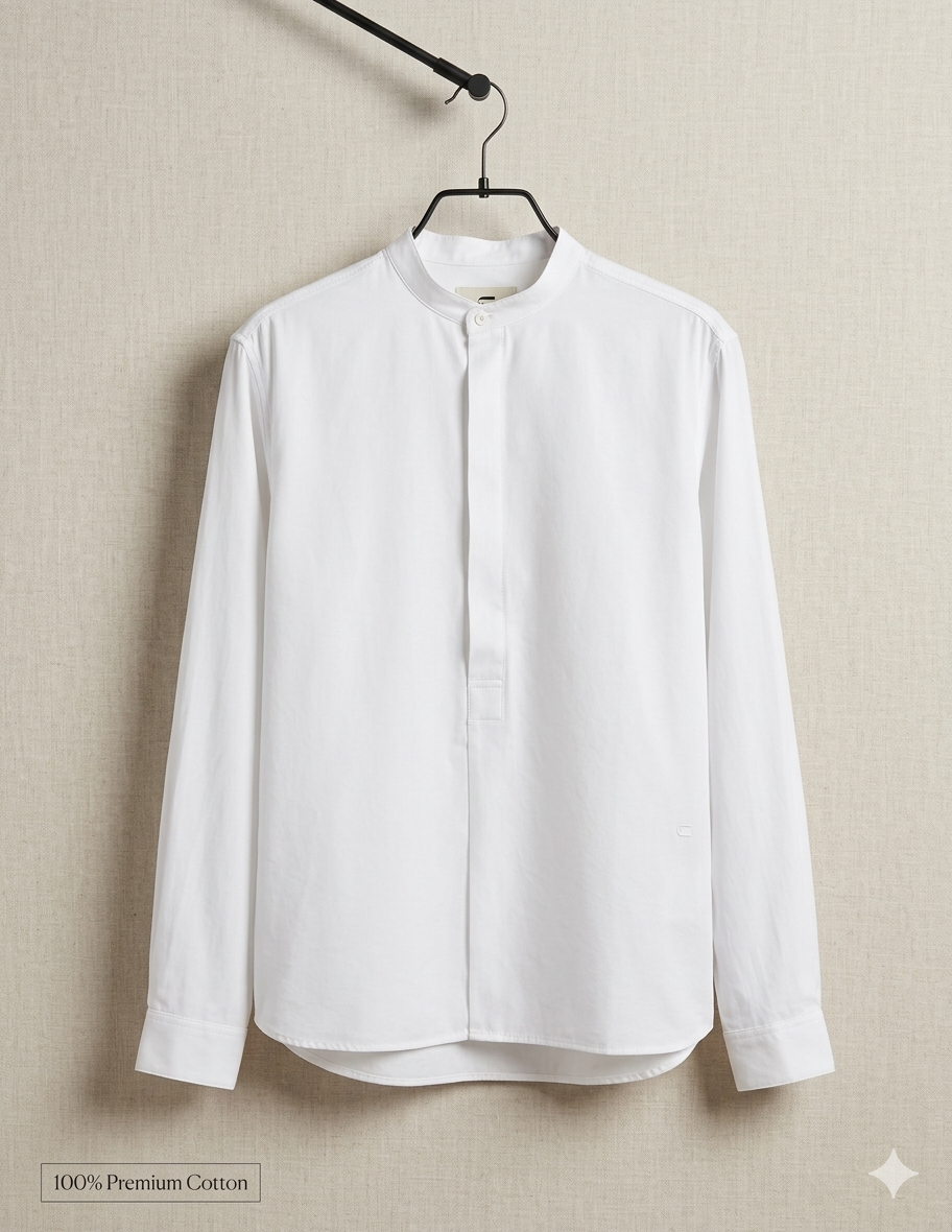 G-Star Raw Road Cropped Shirt Wmn - White Color F066848555110