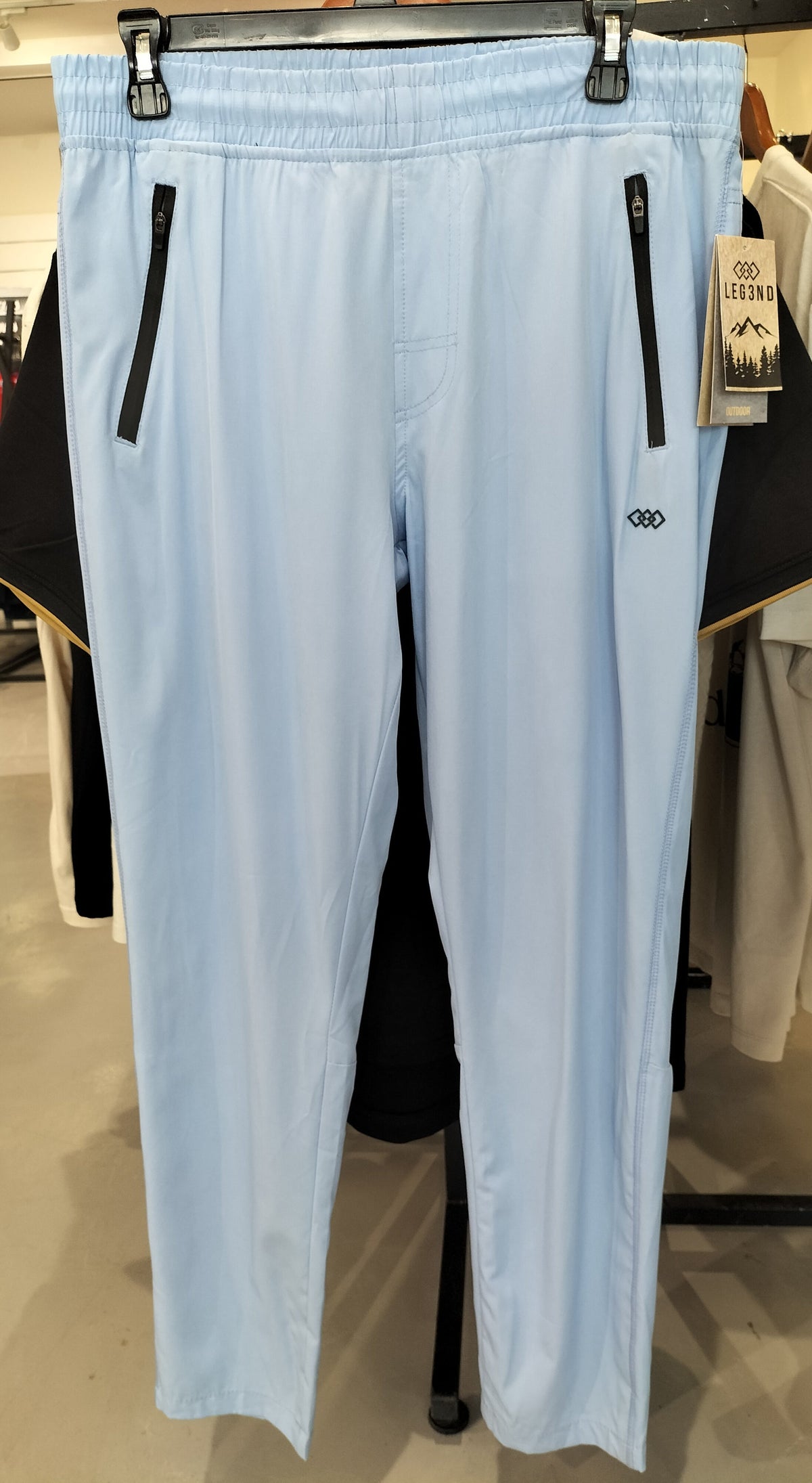 Leg3Nd Men'S Light Blue Outdoor Athletic Pants