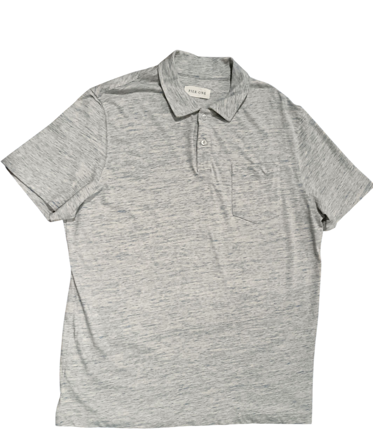Pier One Grey Color Polo T-Shirt
