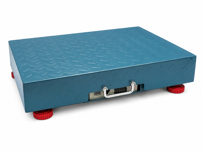 Clearance of Appliance – Teal Diamond-Plate Industrial Weighing
