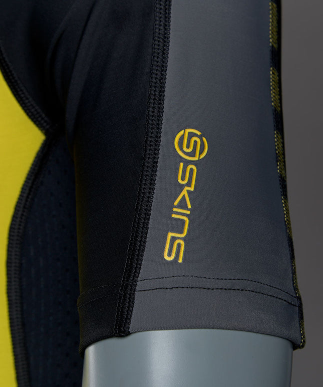 Skins Kids Short Sleeve TopBlack/Citron