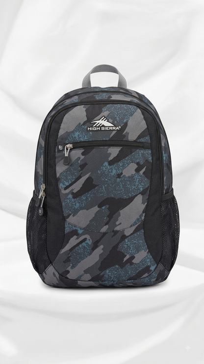 High Sierra Digital Camo School Backpack