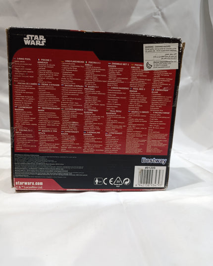Bestway Star Wars 3 Ring Children's Swimming Pool