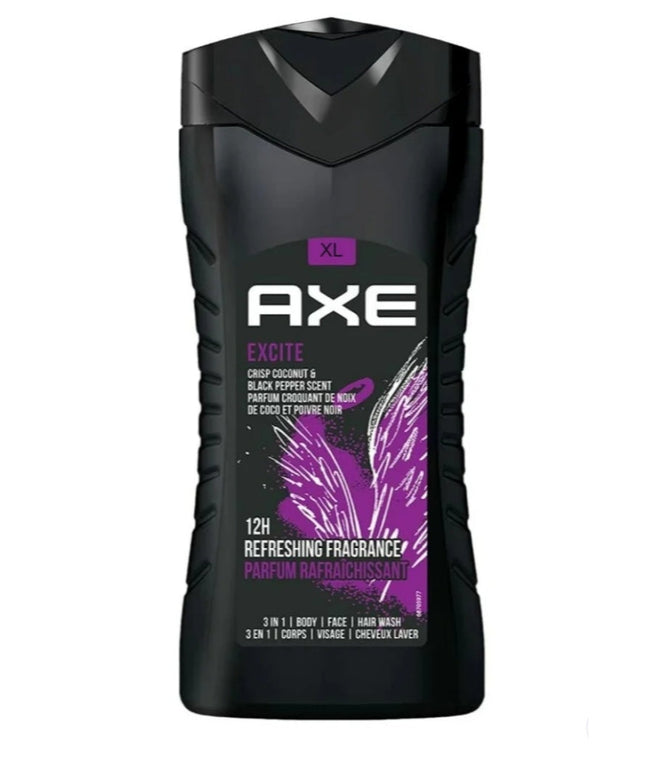 Axe Excite XL 12hrs 3 in 1 Bodywash(400ml)