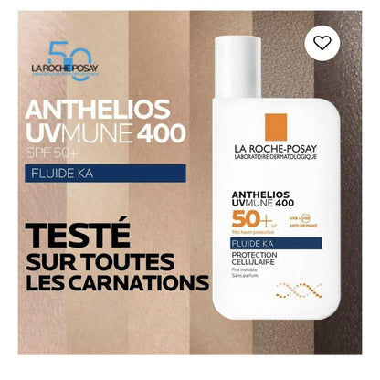 La Roche-Posay Anthelios UVmune 400 Invisible Fluid SPF50+ 50ml