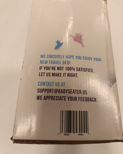 Inflatable toddler travel bed