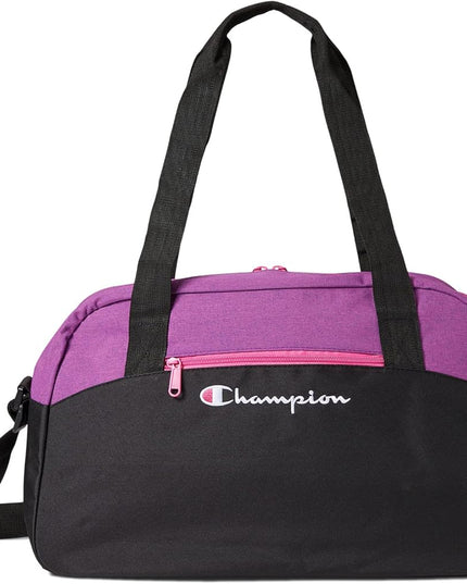 Champion Varsity Duffle Bag Pink/Purple One Size Small