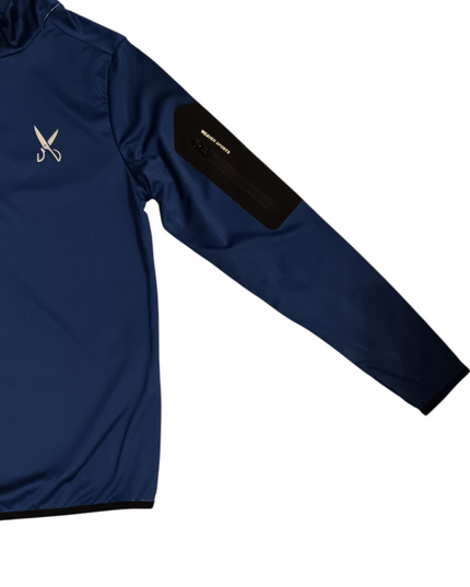 Weaker sports Long sleeve navy blue