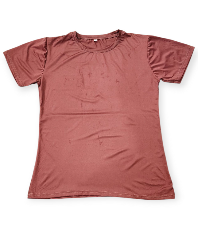 Burgandy Women's Sport T shirt