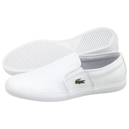 Lacoste Gazon Leather BL 1 Cam WHT 7-33CAM1072001