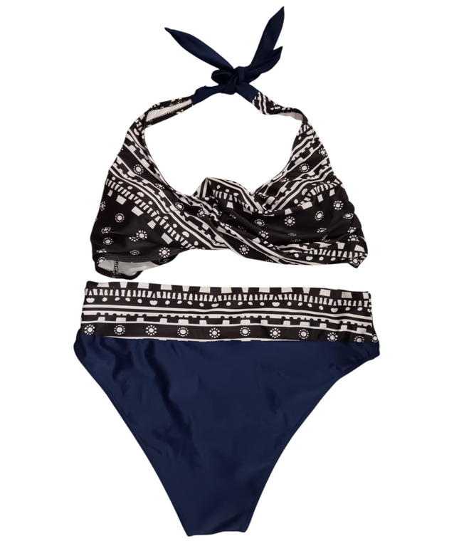 Women's swimwear navy blue