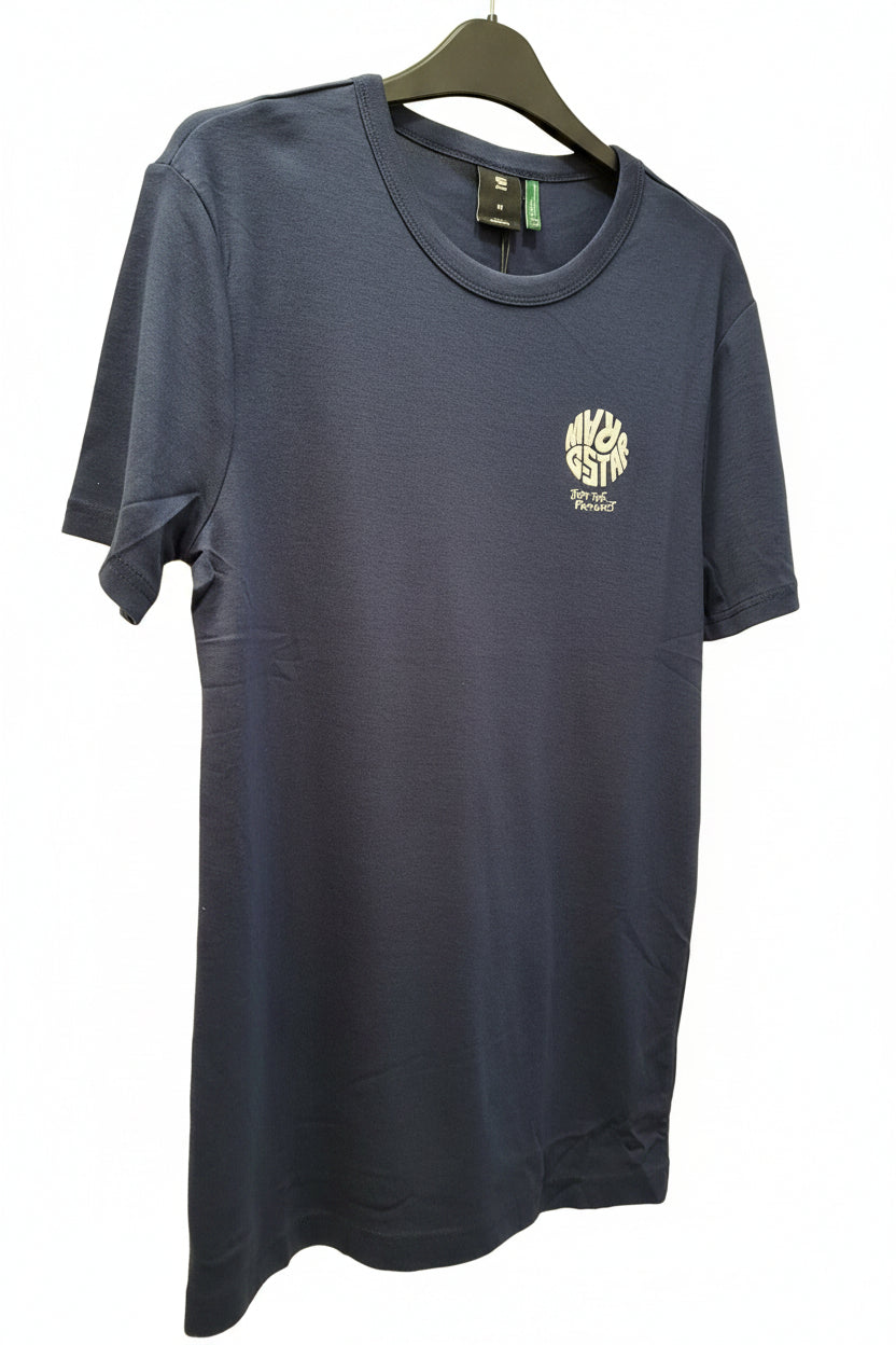 Mens Graphic T-Shirt - Sartho Blue