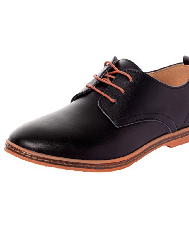 Clarks Atticus LT Lace Men’s Black Leather Dress Shoes – Formal Oxford Style