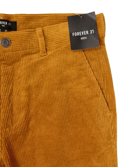 FOREVER 21 Mens Brown Corduroy Pants