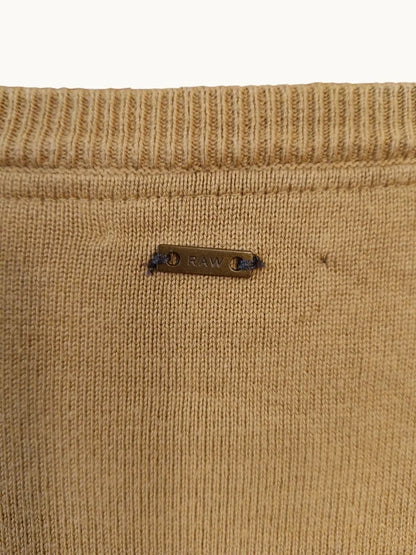 G-STAR Raw Light Brown cardigan women