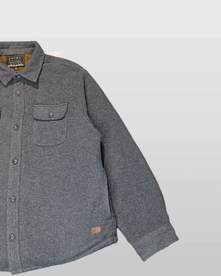 JACHS New York Men’s Gray Winter Jacket – Warm & Stylish Outerwear