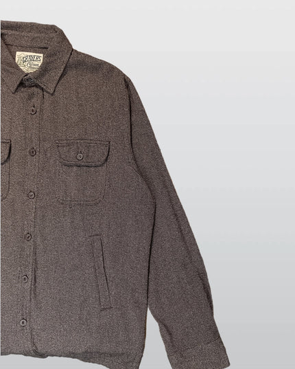 Grayers Outdoors Men’s Brown Shirt Jacket – Durable Casual Outerwear