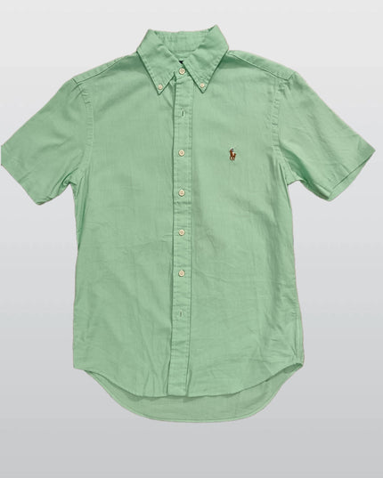 RALPH LAUREN CLASSIC FIT CHAMBRAY OXFORD  women's shirt