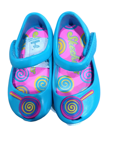 Skechers 86923N / TQMT Girls turquoise multi