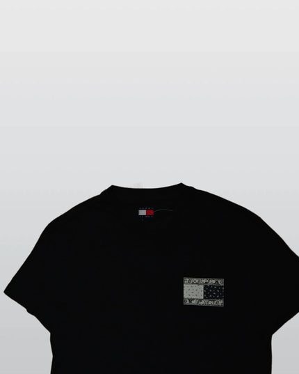 Tommy Jeans Men’s Black Cotton T-Shirt
