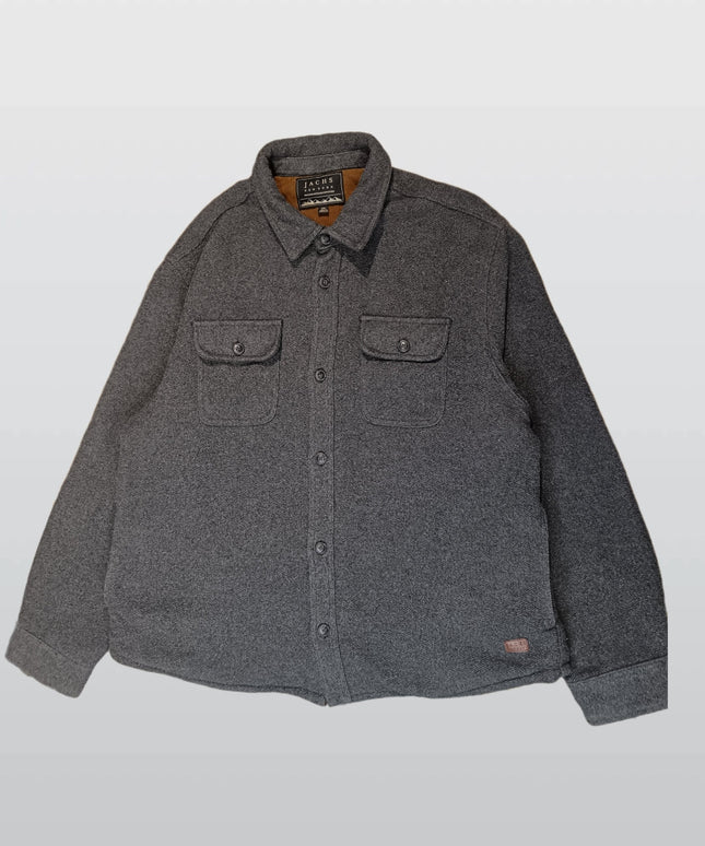 JACHS New York Men’s Gray Winter Jacket – Warm & Stylish Outerwear