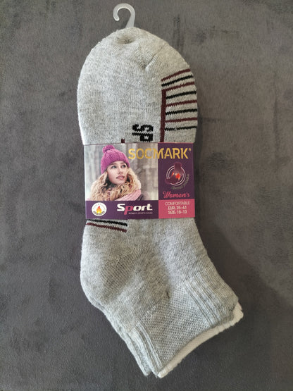 SockMark Women's Sports Socks - Pack of 3