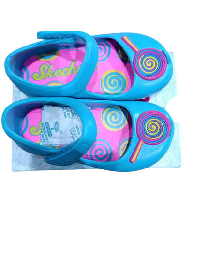 Skechers 86923N / TQMT Girls turquoise multi