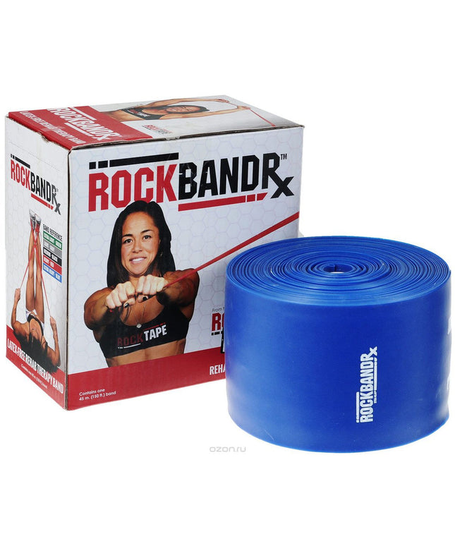 RockTape RockBand RX Extra Heavy Blue Later Free Rehab Therapy Band - No package