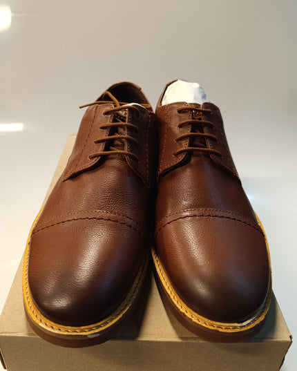 Clarks Atticus Cap Men's Leather Oxford Dress Shoes – Classic Cap Toe Formal Footwear