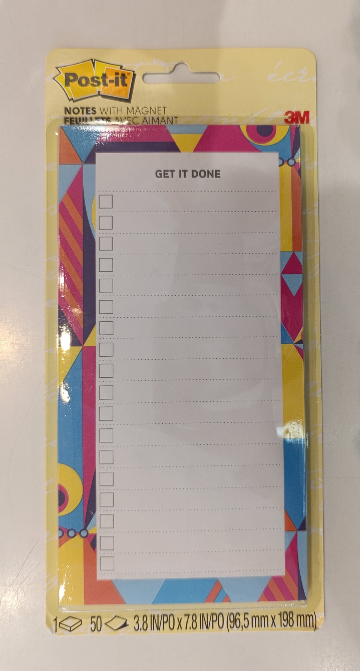 3M Post-It Notes With Magnet