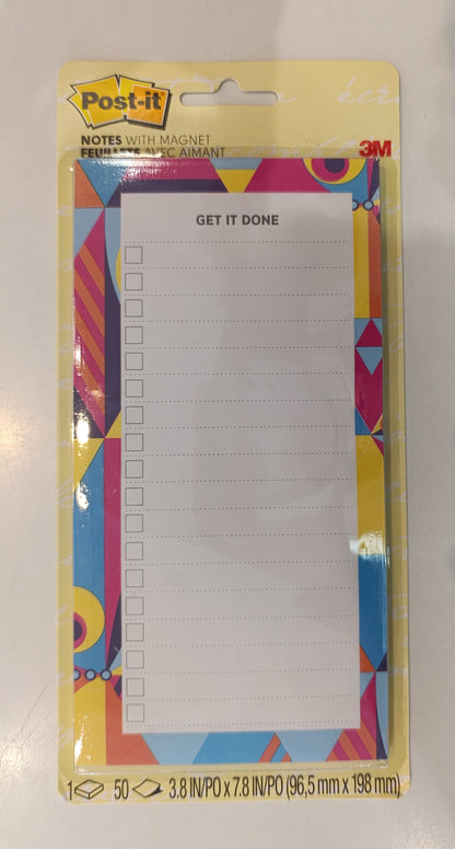 3M Post-It Notes With Magnet