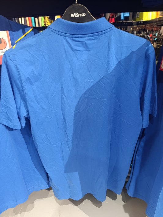 Uhlsport Polo Shirt - Blue & Yellow