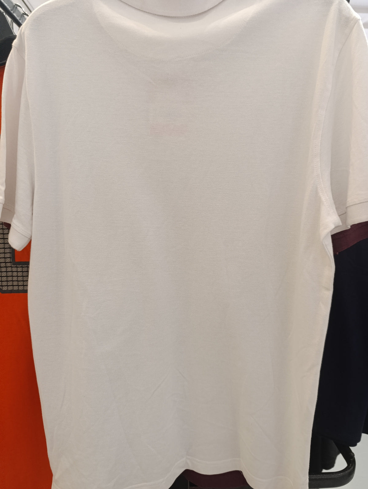 Pier One Men'S Classic Plain White Polo Shirt