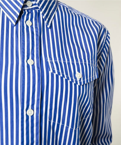 Polo Ralph Lauren Striped Shirt Dress in Blue women