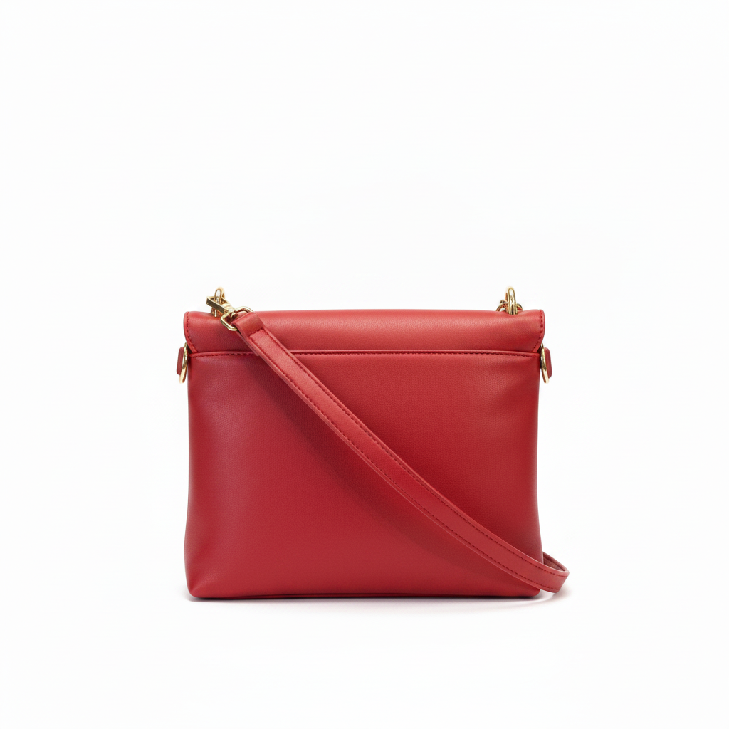 Roccobarocco Red Bag - Back No Chain
