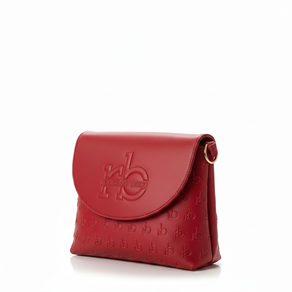 Roccobarocco Red Bag - Side No Chain