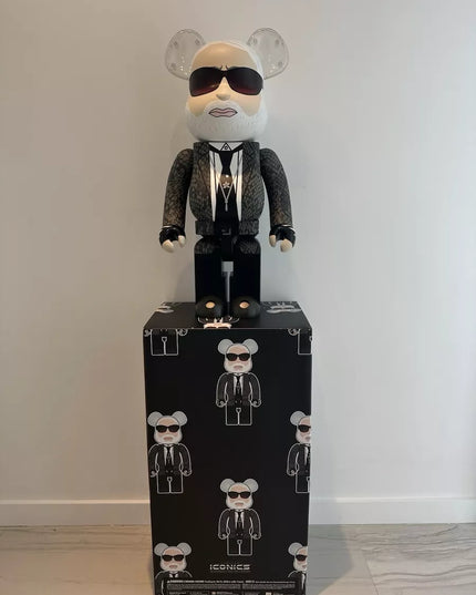 Bearbrick The Kaiser - Karl Lagerfeld  - Medicom -