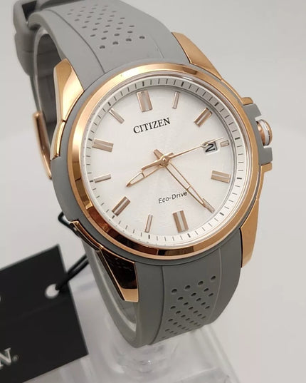 Citizen Eco Drive Weekender Pink Gold Tone Stainless Steel Quartz Ladies Watch