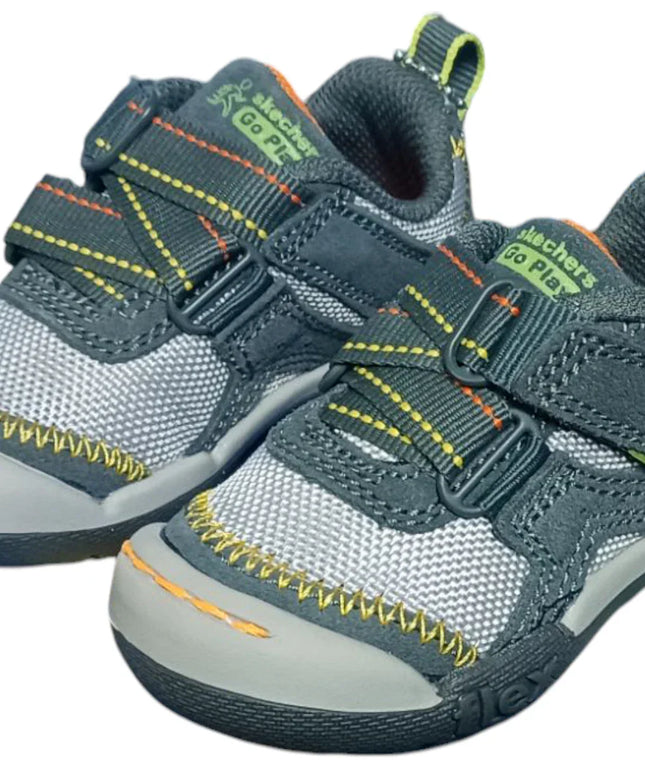 Skechers Flex Play-Easy Pick Sneaker Charcoal/Grey