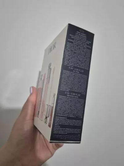 Dior Addict Lip Essentials 3pc Set + Gift Box Lip Glow & Maximizer New