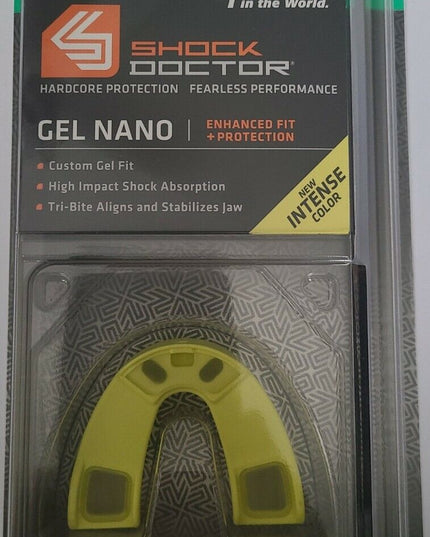 Shock Doctor Gel Nano Shock Yellow Mouthguard