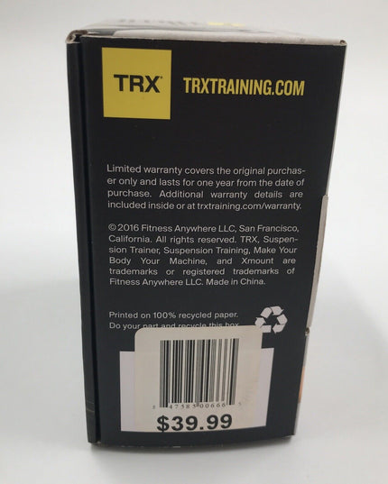 TRX Home Gym Suspension Trainer X Mount
