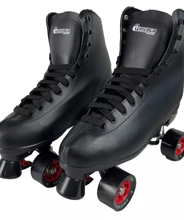 Size: 43 - Chicago CRS305 Men Rink Skates Black Size 10 (EUR 43) 60mm Indoor Outdoor Wheels