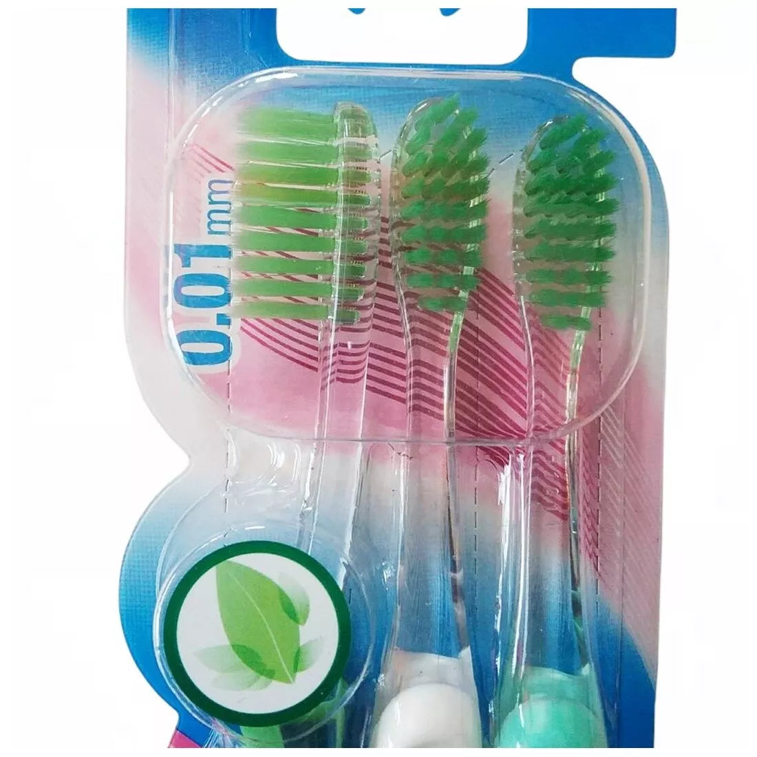 Oral-B Green Tea Gum Toothbrush Ultra Thin Deep Clean Care Extra Gentle Soft X 3