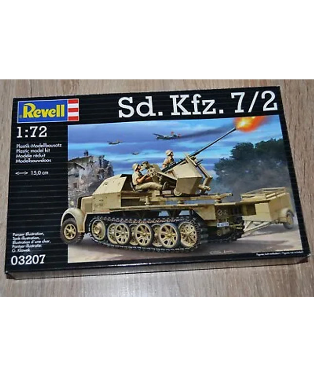 Revell 03207 Sd.kfz. 7/2 Modellbausatz 1:72