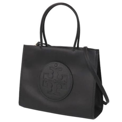 Tory Burch Hb Ella Women Small Eco Top Handle Tote Bag Black OS